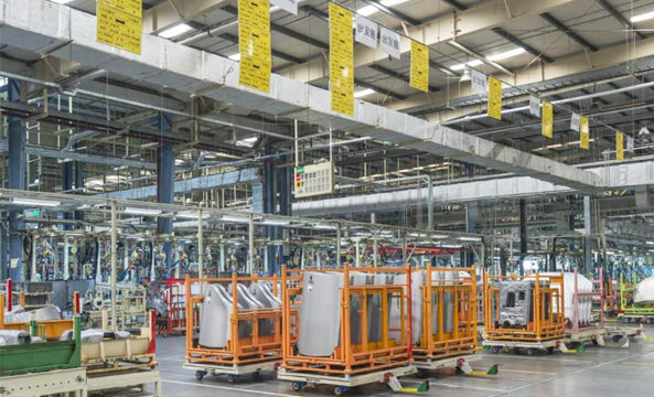 模具产品厂房仓库区